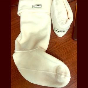 NWOT Hunter fleece Welly socks MEDIUM (5-7)